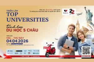 TOP UNIVERSITIES 2026 - TINH HOA DU HỌC 5 CHÂU