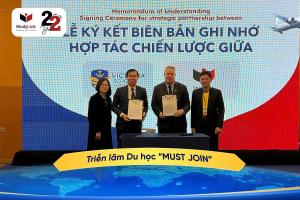 LỄ KÝ KẾT HỢP TÁC CHIẾN LƯỢC GIỮA STUDYLINK VÀ VICTORIA SCHOOL
