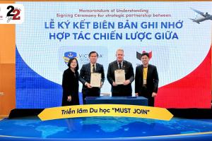 LỄ KÝ KẾT HỢP TÁC CHIẾN LƯỢC GIỮA STUDYLINK VÀ VICTORIA SCHOOL