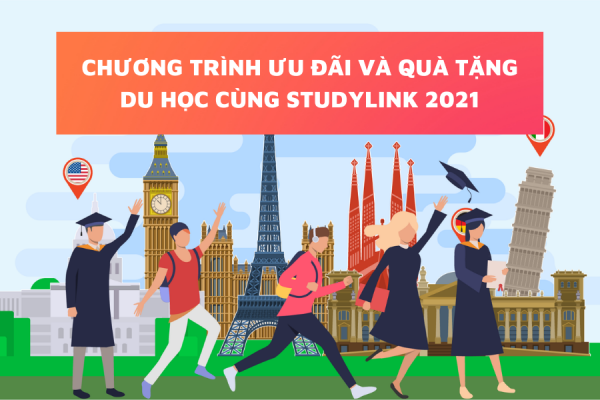 Chương trình Ưu đãi và Quà tặng - Du học cùng StudyLink 2021
