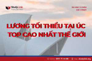 LƯƠNG TỐI THIỂU TẠI ÚC THUỘC TOP CAO NHẤT THẾ GIỚI