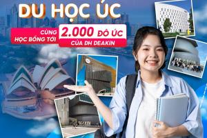 Du học Úc cùng Học bổng Deakin Early Bird tại Đại học Deakin