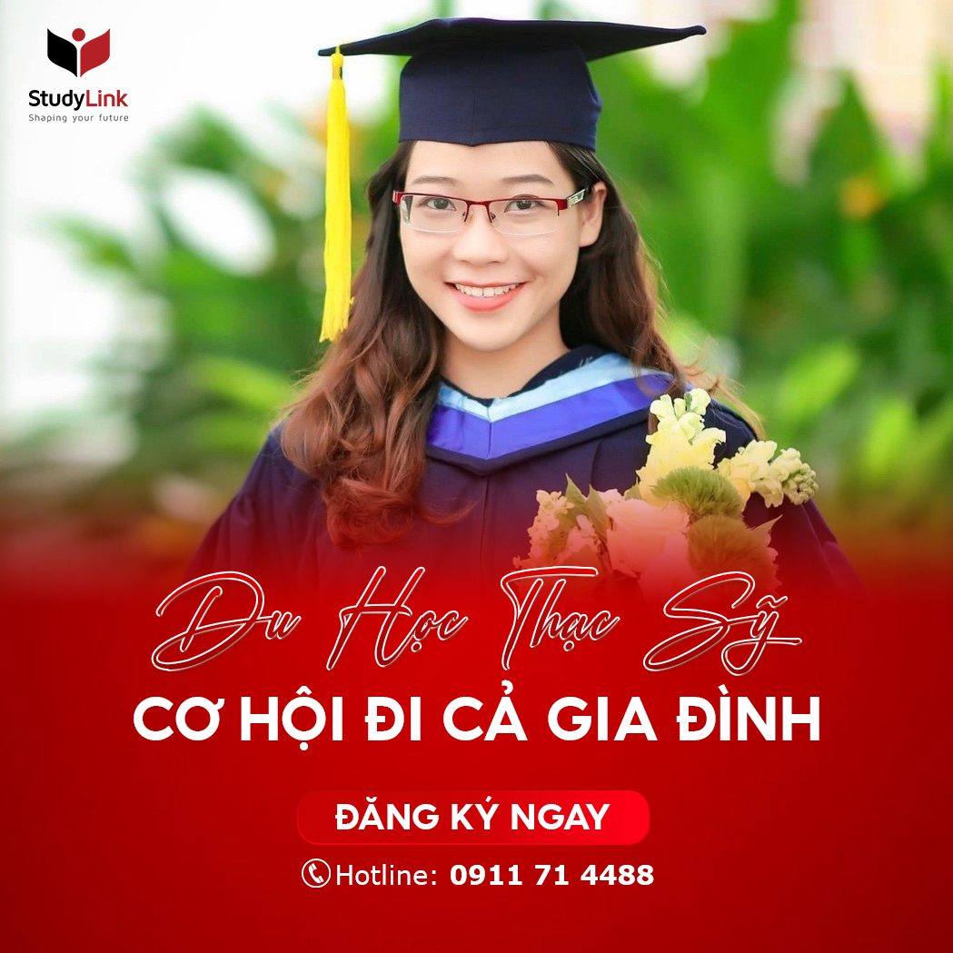 Có thể là hình ảnh về 1 người và văn bản cho biết 'StudyLink Stua StudyLink your uture DU HỌC CANADA LÀM SAO CHO HIỆU QUẢ ĐĂNG KÝ NGAY'